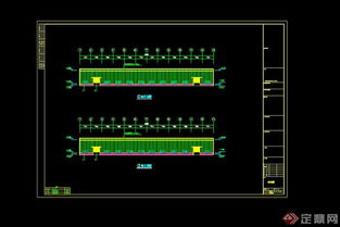 安徽某工业厂房施工图设计CAD图纸与工业工程设计服务详解